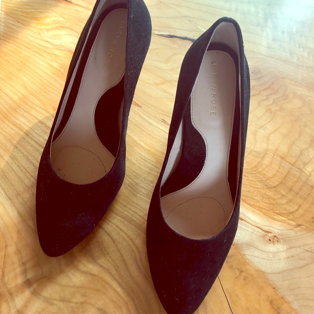 Black Taryn Rose heels